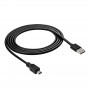 Akyga AK-USB-03 cabo USB 2.0 USB-A (M) para Mini-USB-B 5-Pin (M), 1,8 m, preto