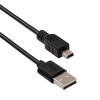 Akyga AK-USB-03 cabo USB 2.0 USB-A (M) para Mini-USB-B 5-Pin (M), 1,8 m, preto