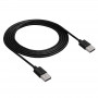 Akyga AK-USB-11 cabo USB 2.0 USB-A (M) para USB-A (M), 1,8 m, preto