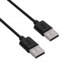 Akyga AK-USB-11 cabo USB 2.0 USB-A (M) para USB-A (M), 1,8 m, preto