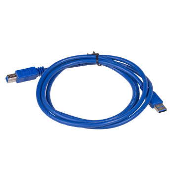Akyga AK-USB-09 cabo de impressora USB 3.0 USB-A (M) para USB-B (M), 1,8 m, preto