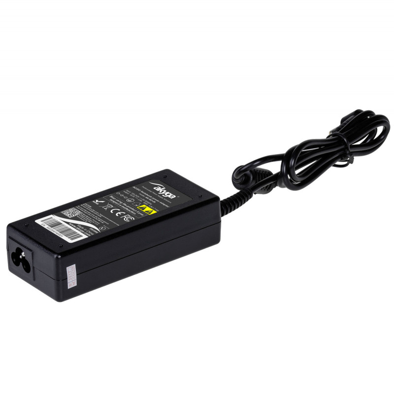 Akyga AK-ND-09 fonte de alimentação para portátil 18,5 V, 65 W, 4,8 x 1,7 mm, 1,2 m, para HP