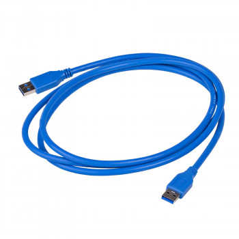 Akyga AK-USB-14 cabo USB 3.0 USB-A (M) para USB-A (M), 1,8 m, azul