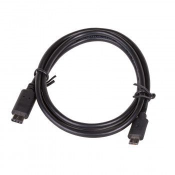 Akyga AK-USB-16 cabo USB 2.0 Micro USB-B (M) para USB-C (M), 1 m, preto