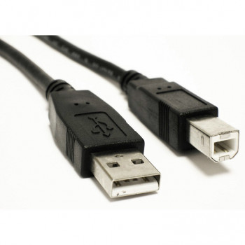Akyga AK-USB-18 cabo de impressora USB 2.0 USB-A (M) para USB-B (M), 5 m, preto