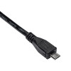 Akyga AK-USB-21 cabo USB 2.0 USB-A (M) para Micro USB-B (M), 1 m, preto