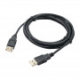 Akyga AK-USB-19 cabo de extensão USB 2.0 USB-A (M) para USB-A (F), 3 m, preto
