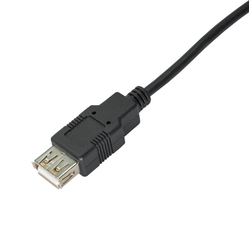 Akyga AK-USB-19 cabo de extensão USB 2.0 USB-A (M) para USB-A (F), 3 m, preto