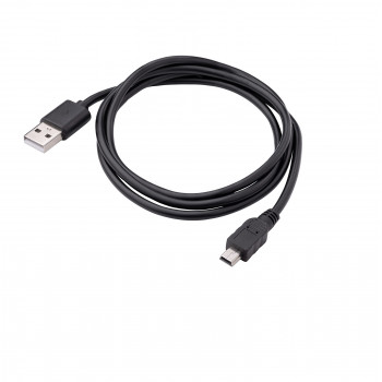 Akyga AK-USB-22 cabo USB 2.0 USB-A (M) para Mini USB-B 5-Pin (M), 1 m, preto