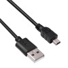 Akyga AK-USB-22 cabo USB 2.0 USB-A (M) para Mini USB-B 5-Pin (M), 1 m, preto