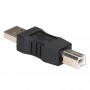 Akyga AK-AD-29 adaptador USB-A (M) para USB-B (M), preto