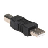 Akyga AK-AD-29 adaptador USB-A (M) para USB-B (M), preto