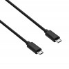 Akyga AK-USB-17 cabo USB 2.0 Micro USB-B (M) para Micro USB-B (M), 0,6 m, preto