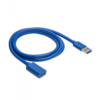 Akyga AK-USB-28 cabo de extensão USB 3.0 USB-A (M) para USB-A (F), 1 m, preto