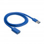 Akyga AK-USB-28 cabo de extensão USB 3.0 USB-A (M) para USB-A (F), 1 m, preto