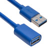 Akyga AK-USB-28 cabo de extensão USB 3.0 USB-A (M) para USB-A (F), 1 m, preto