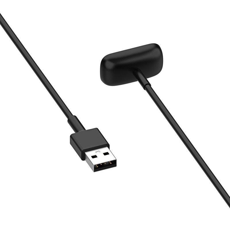Akyga AK-SW-45 cabo de carregamento para Fitbit Luxe / Charge 5 / Charge 6, USB, 1 m