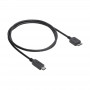 Akyga AK-USB-44 Cabo Micro-USB B (M) para USB-C (M), USB 3.1, 1 m