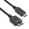 Akyga AK-USB-44 Cabo Micro-USB B (M) para USB-C (M), USB 3.1, 1 m