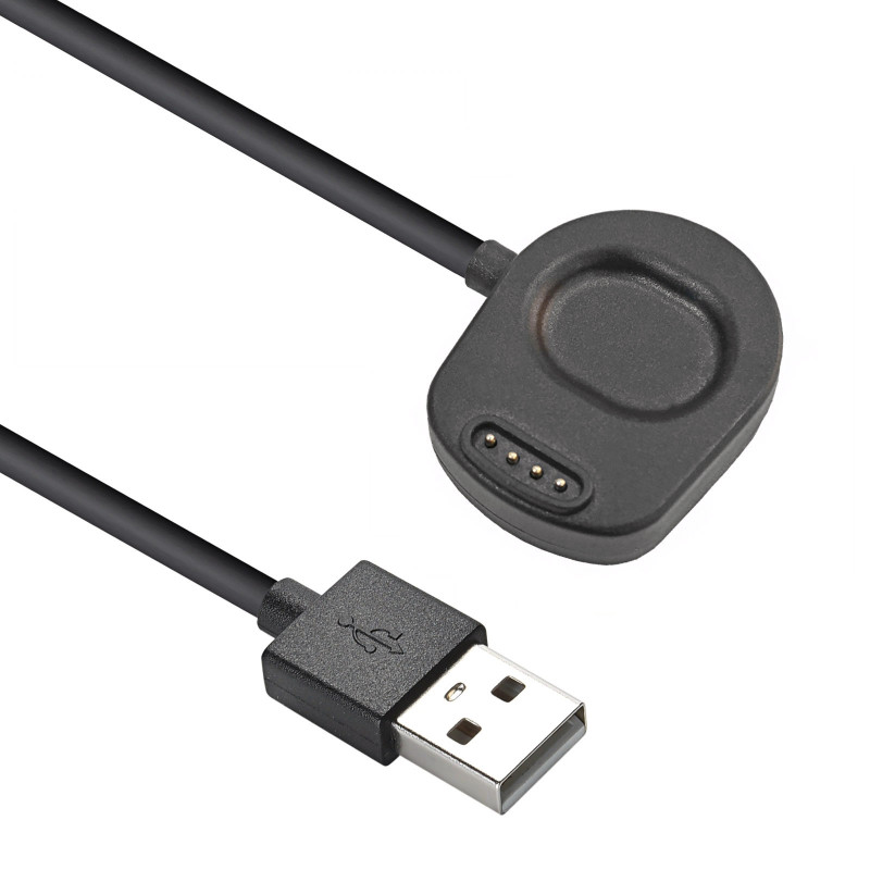Cabo de carregamento magnético Akyga AK-SW-55 para SUUNTO 7, USB-A, 1 m