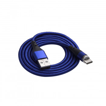 Akyga AK-USB-42 Cabo magnético USB-A para USB-C, USB 2.0, 1 m