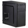 Caixa Micro-ATX Akyga AK17BK, 2x USB 3.0, sem fonte de alimentação, preto