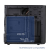 Caixa Micro-ATX Akyga AK17BK, 2x USB 3.0, sem fonte de alimentação, preto