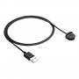 Cabo de carregamento Akyga AK-SW-56 para Ticwatch S / E, USB-A, 1 m