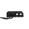 Ventoinha de caixa Akyga AW-12E-BG 120 mm, 33 LEDs verdes, Molex, preto