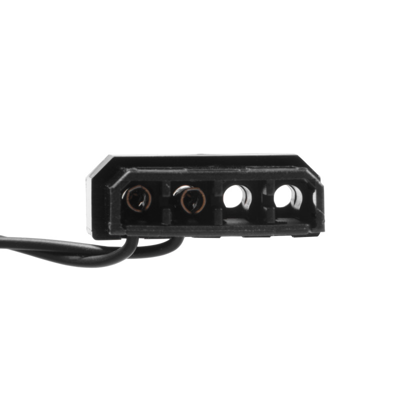 Ventoinha de caixa Akyga AW-12E-BG 120 mm, 33 LEDs verdes, Molex, preto