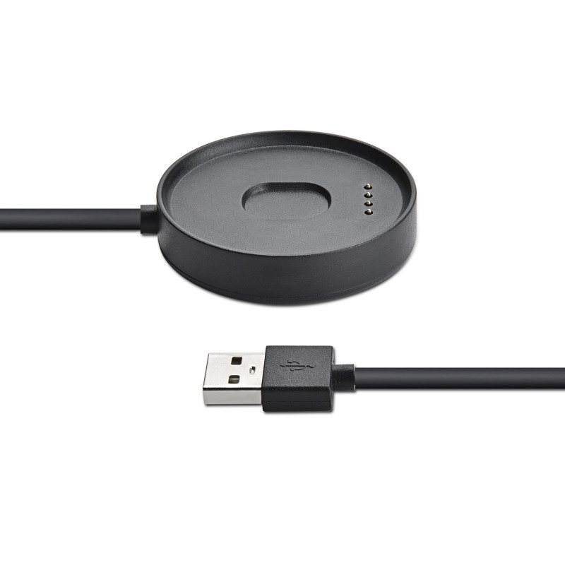 Cabo de carregamento Akyga AK-SW-57 para Ticwatch S2 / E2, USB-A, 1 m