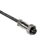 Carregador Akyga AK-EV-02 para e-bikes e trotinetes elétricas com bateria de 24 V, 29,4 V / 2 A, 60 W, conector fêmea GX12 9 mm, 1 m