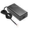 Carregador Akyga AK-EV-10 para e-bikes e trotinetes elétricas de 36 V, 42 V / 2 A 84 W, extremidade de cabo aberta, 1 m