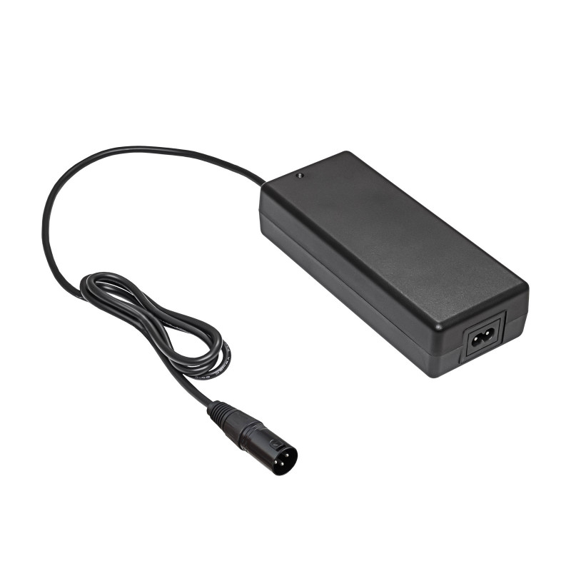 Carregador para e-bike Akyga AK-EV-04 para baterias de 48 V, 54,6 V / 2 A, 110 W, ficha XLR 3 pinos, 1 m