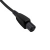 Carregador Akyga AK-EV-11 para trotinete elétrica de 36 V, 42 V / 2 A 84 W, GX12 3 pinos 9 mm, 1 m