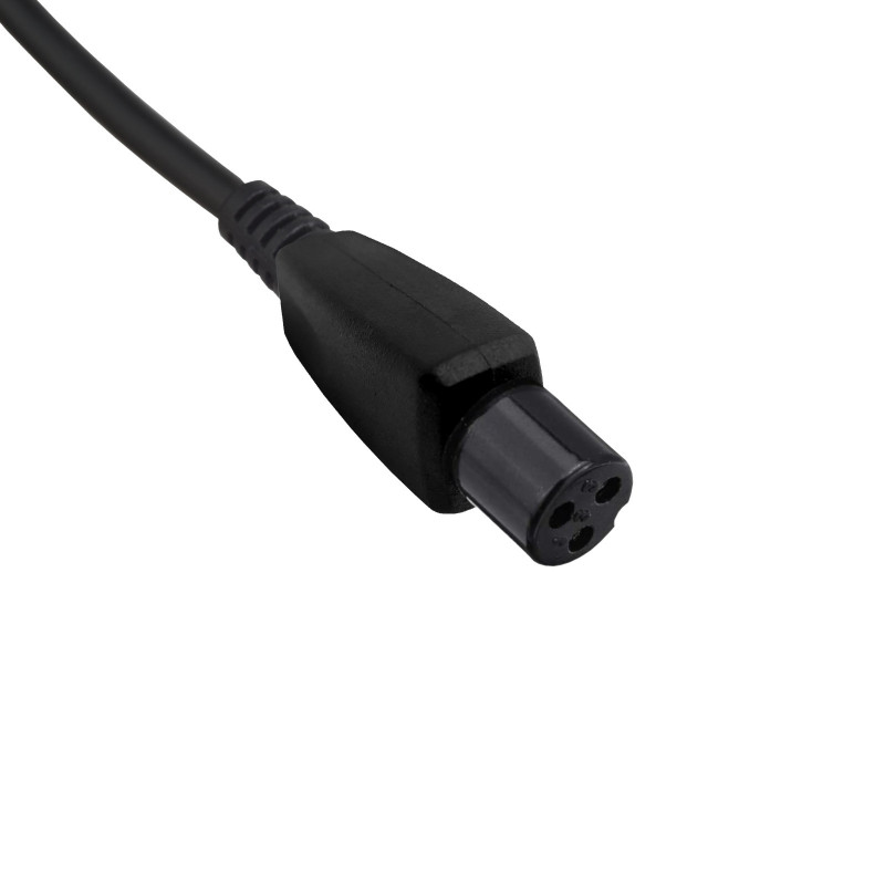 Carregador Akyga AK-EV-11 para trotinete elétrica de 36 V, 42 V / 2 A 84 W, GX12 3 pinos 9 mm, 1 m