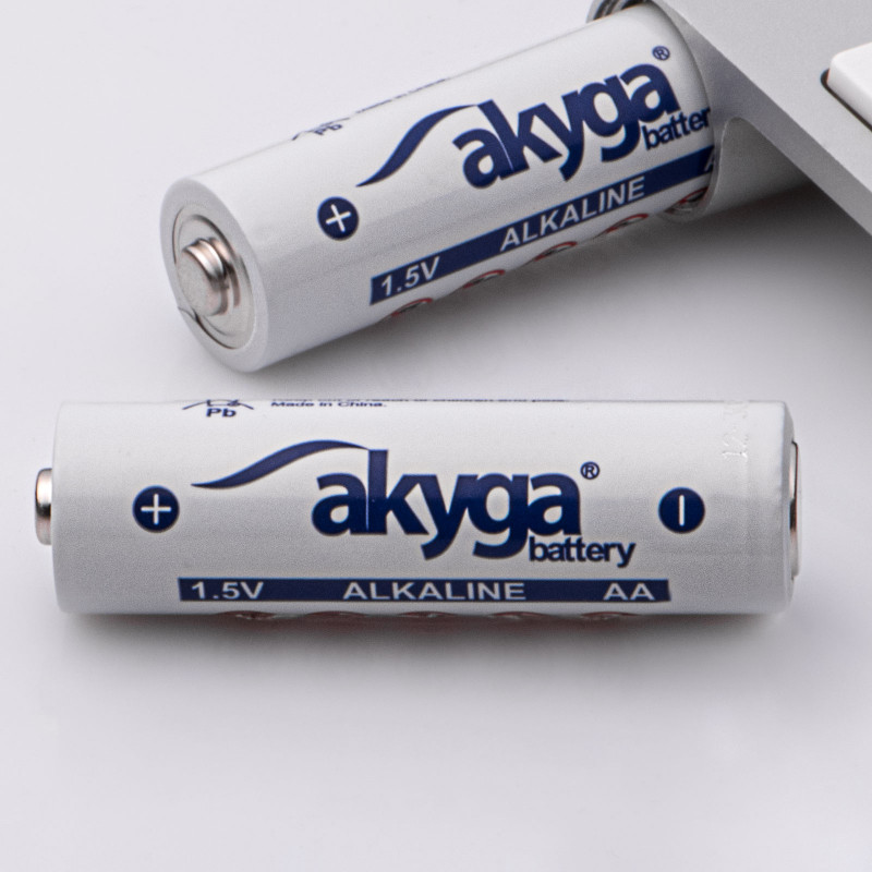 Akyga AKY2069 pilha alcalina AA LR6 1,5 V 3050 mAh, 4 unid. (embalagem retrátil)
