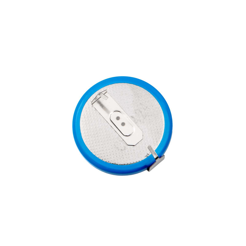 Akyga AKY1108 pilha de lítio CR2032 HP2C 3 V 210 mAh com 2 pinos, espaçamento 17,8 mm (THT)