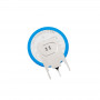 Akyga AKY1086 pilha de lítio CR2032 PP3A 3 V 210 mAh com 3 pinos, espaçamento 4 mm (THT)