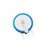 Akyga AKY1086 pilha de lítio CR2032 PP3A 3 V 210 mAh com 3 pinos, espaçamento 4 mm (THT)