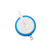 Akyga AKY0894 pilha de lítio CR2032 ST2NB 3 V 210 mAh com 2 pinos, espaçamento 20 mm (THT)