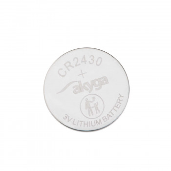Akyga AKY1084 pilha de lítio CR2430 3 V 280 mAh