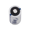Akyga AKY1235 pilha de lítio CR123A 3 V 1500 mAh, alta temperatura até 85 °C