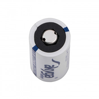 Akyga AKY1235 pilha de lítio CR123A 3 V 1500 mAh, alta temperatura até 85 °C