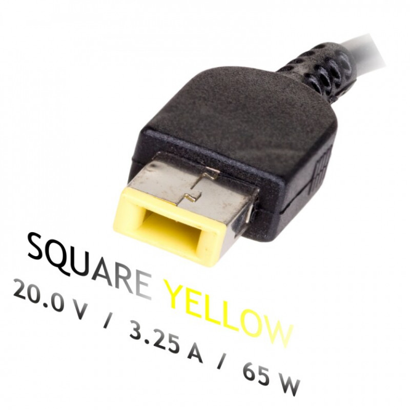 Akyga AK-ND-41 fonte de alimentação para portátil de automóvel 20 V / 3,25 A, 65 W, Slim Tip, para Lenovo