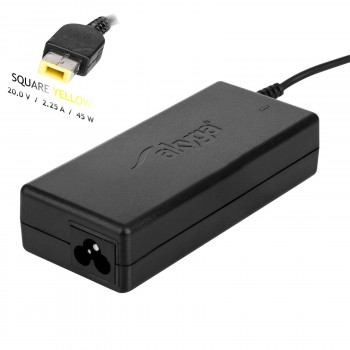 Akyga AK-ND-51 fonte de alimentação para portátil 20 V / 2,25 A, 45 W, Slim Tip, 1,2 m, para Lenovo