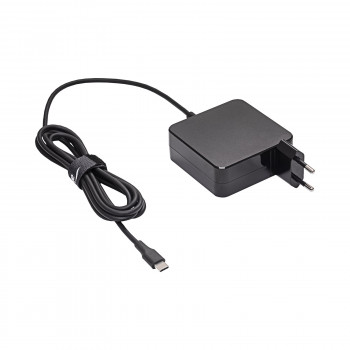 Akyga AK-ND-70 fonte de alimentação USB-C para portátil, 65 W, Power Delivery, 5-20 V / 3-3,25 A, 1,2 m