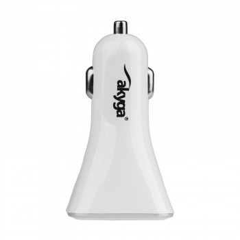 Carregador de automóvel 12/24V Akyga AK-CH-08 18W 2x USB-A Quick Charge 3.0 5-12V / 1.5-3A branco