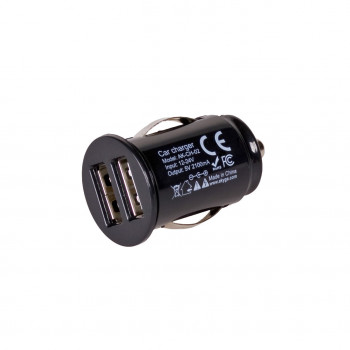 Carregador de automóvel 12/24V Akyga AK-CH-02 10,5W 2x USB-A 5V / 2,1A preto