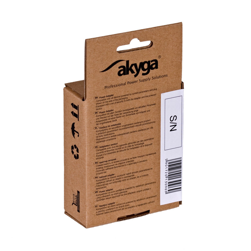 Carregador de automóvel 12/24V Akyga AK-CH-02 10,5W 2x USB-A 5V / 2,1A preto